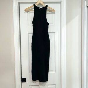 NWT Black Zara Racerback Tank Top Dress